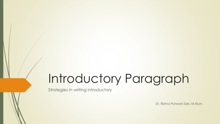 introductory paragraph strategies in writing