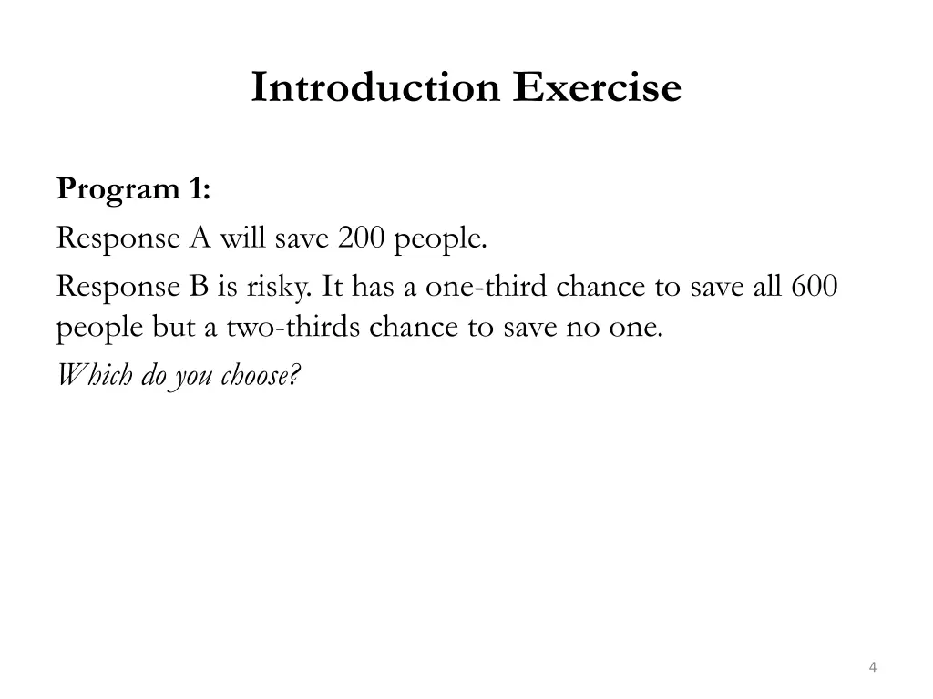 introduction exercise 1