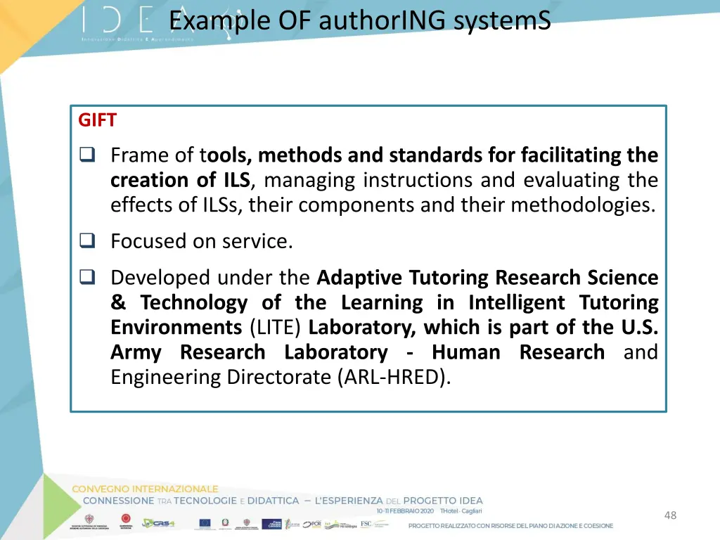 example of authoring systems