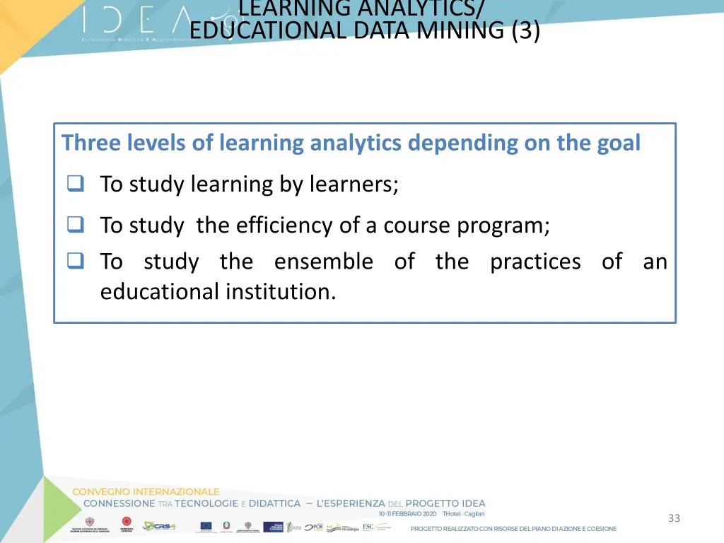 learning analytics educational data mining 3