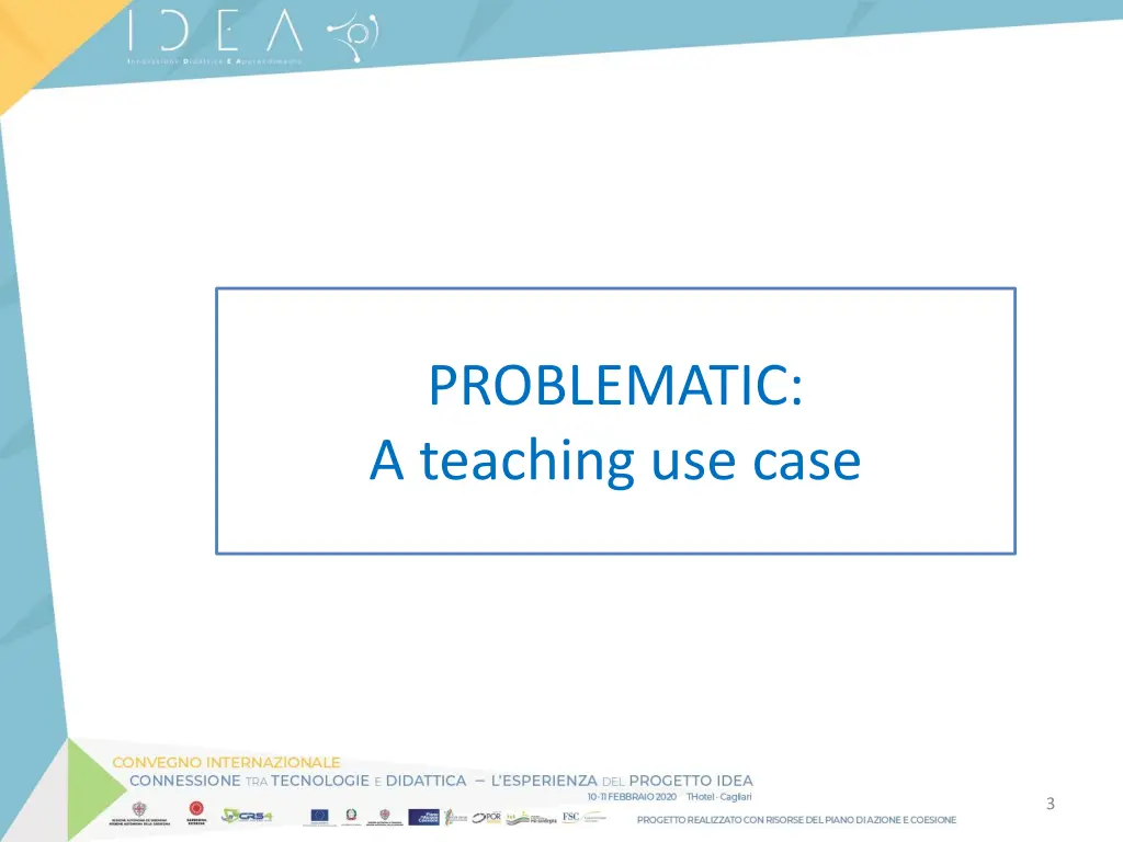 problematic a teaching use case