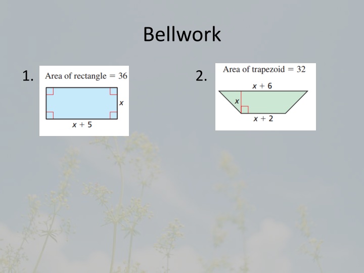 bellwork