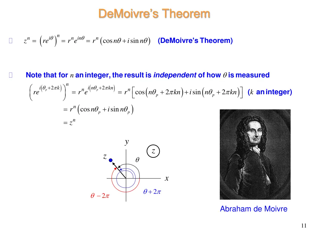 demoivre s theorem