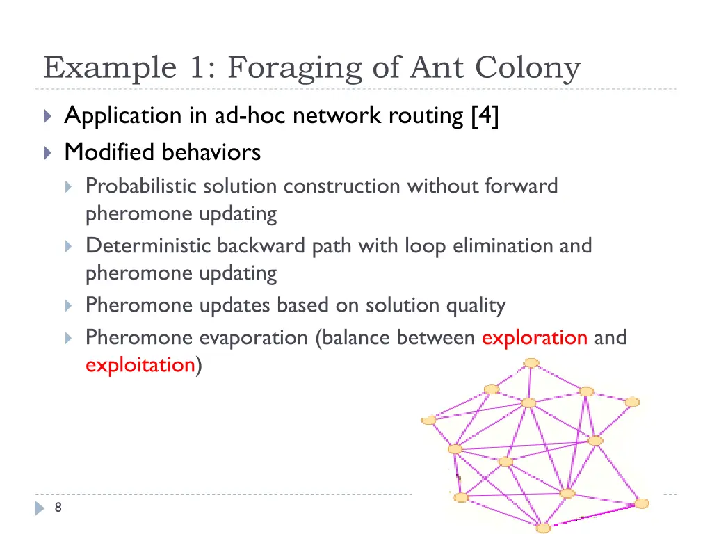 example 1 foraging of ant colony 2