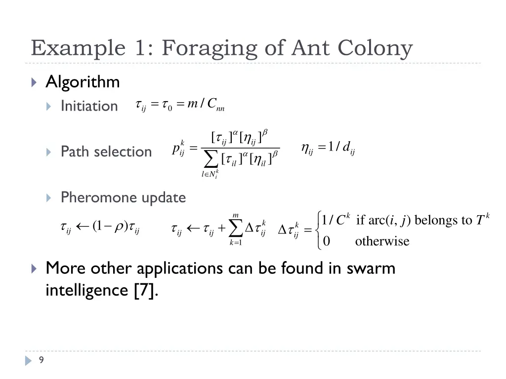 example 1 foraging of ant colony 3