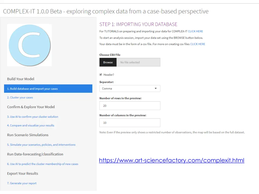 https www art sciencefactory com complexit html