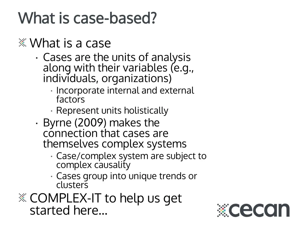 what is case what is case based