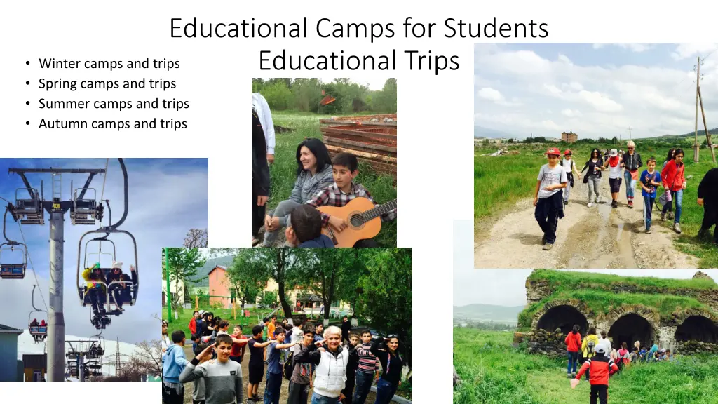 educational camps for students educational trips