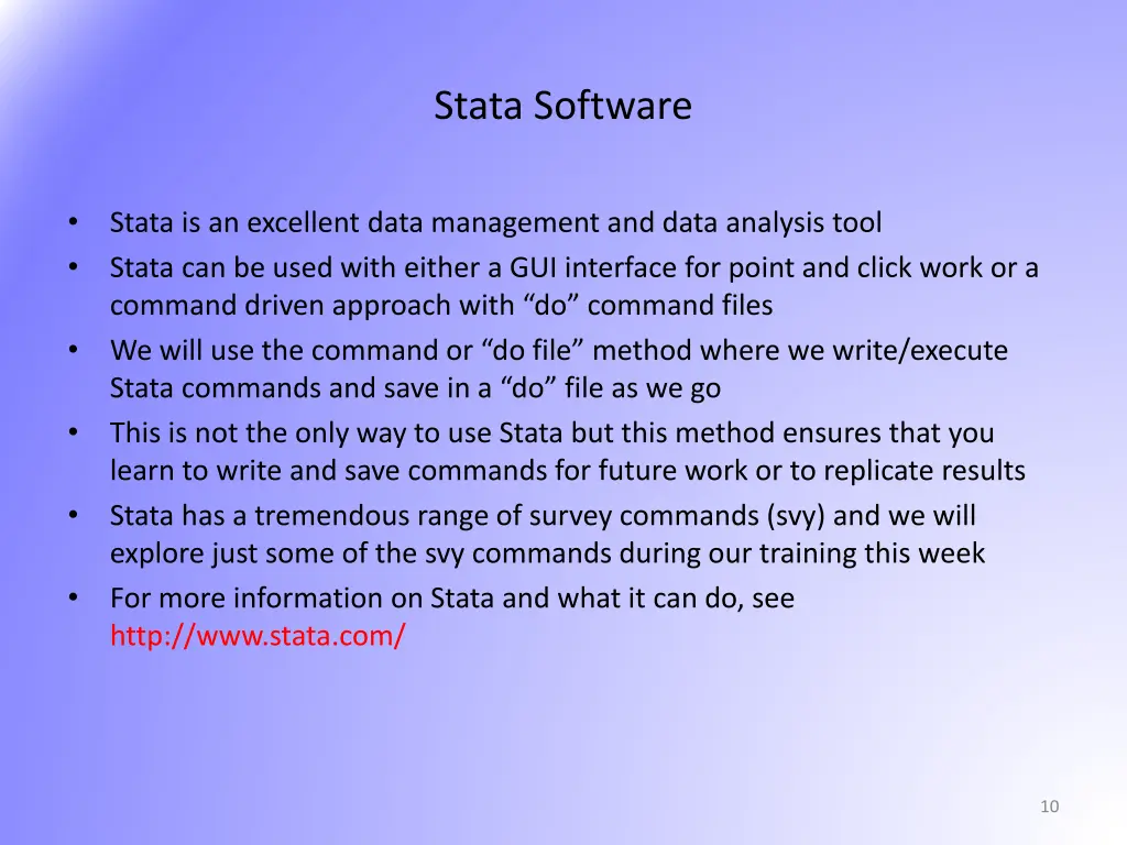 stata software