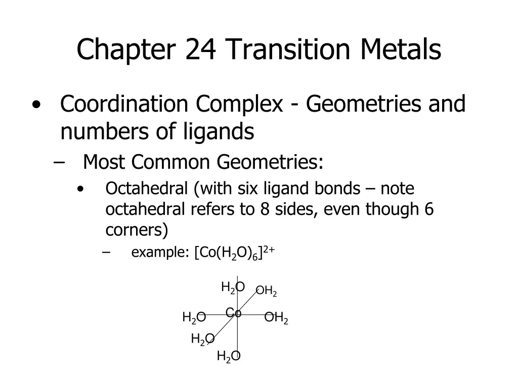 chapter 24 transition metals 4