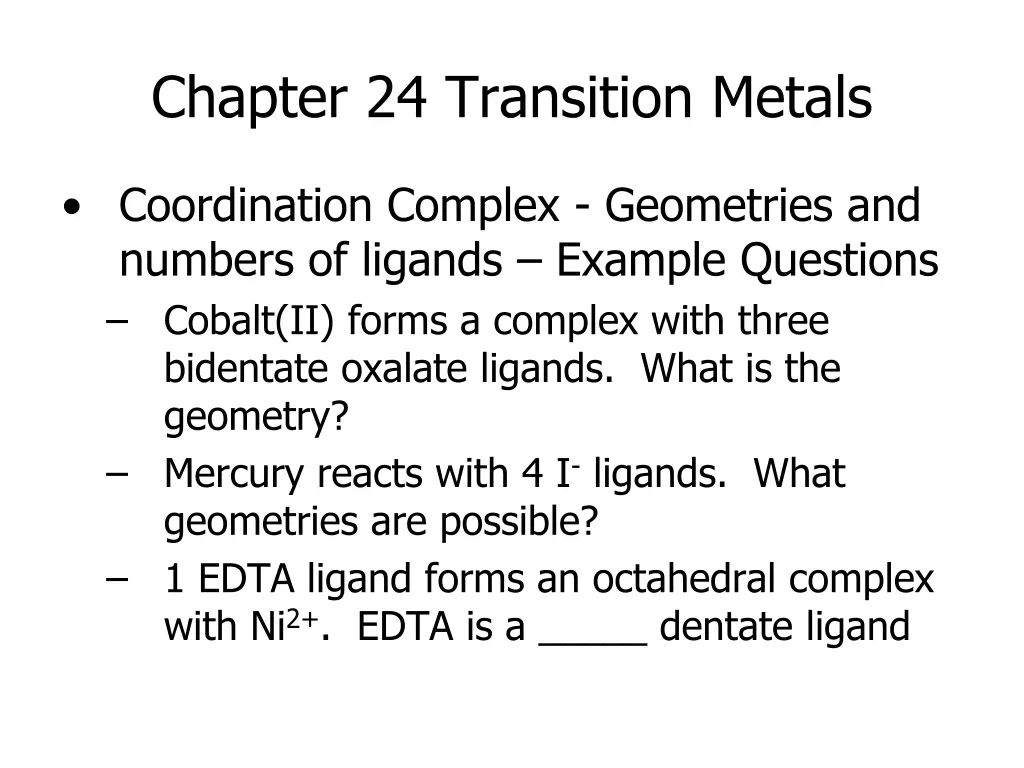 chapter 24 transition metals 5