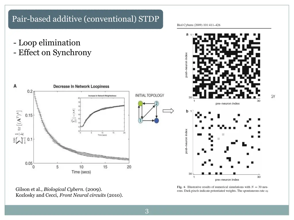 pair based additive conventional stdp