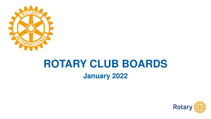 rotary club boards january 2022