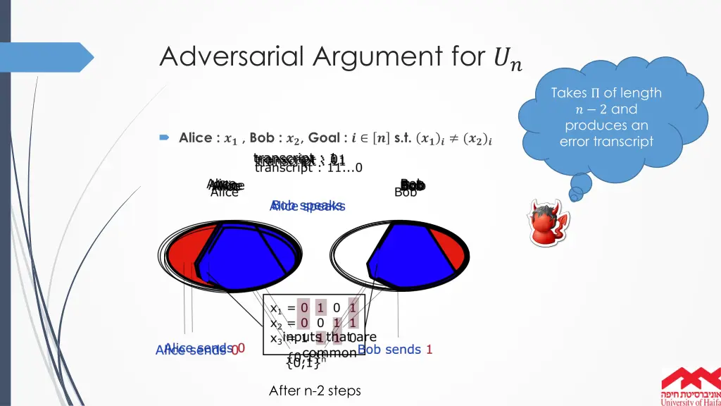 adversarial argument for