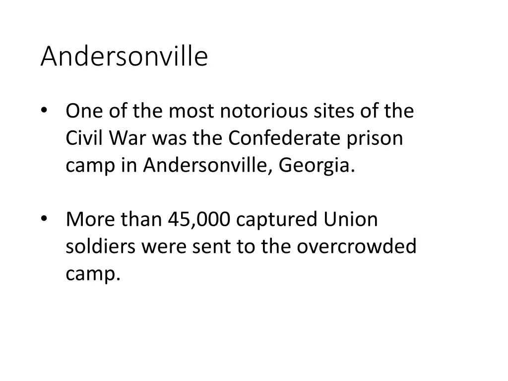 andersonville