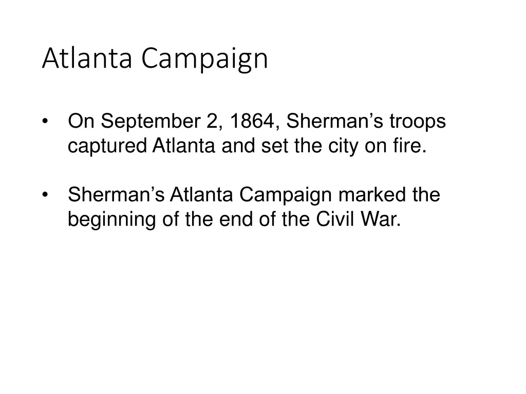 atlanta campaign 1