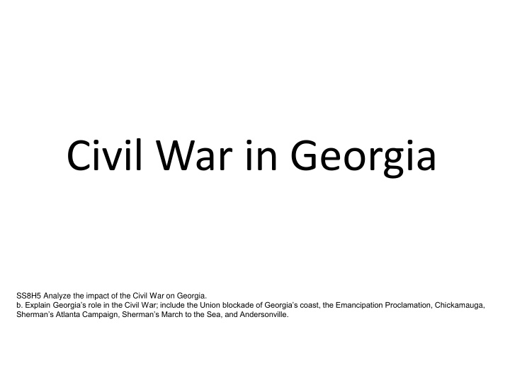 civil war in georgia