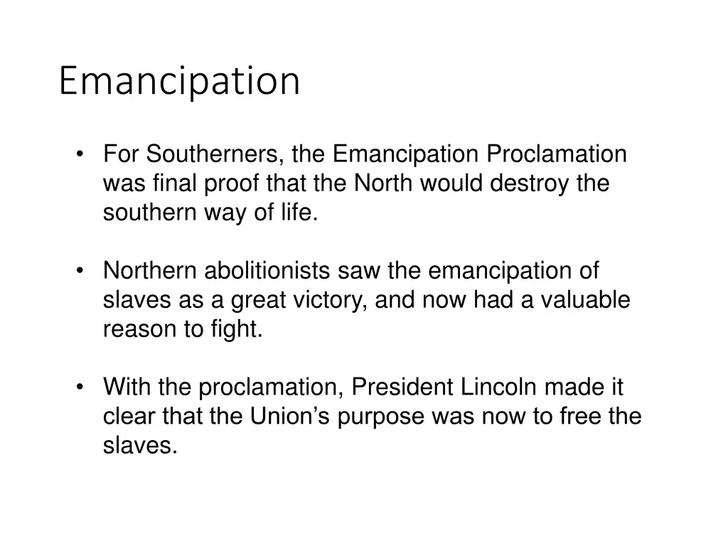 emancipation 1