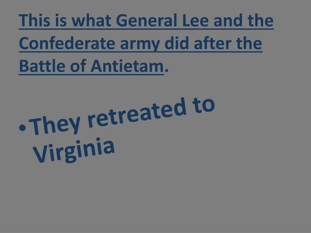 this is what general lee and the confederate army