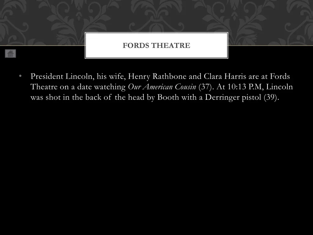 fords theatre