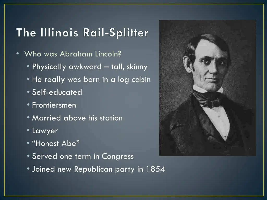 the illinois rail splitter