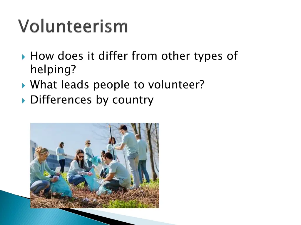 how does it differ from other types of helping