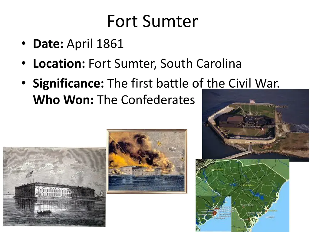 fort sumter