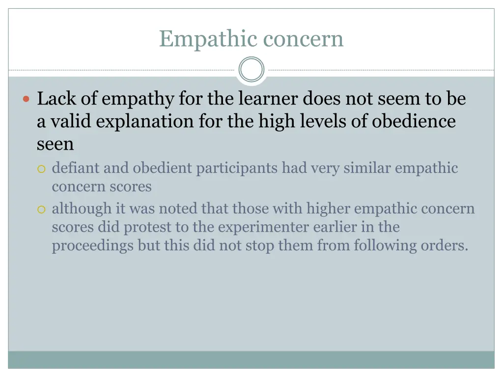 empathic concern