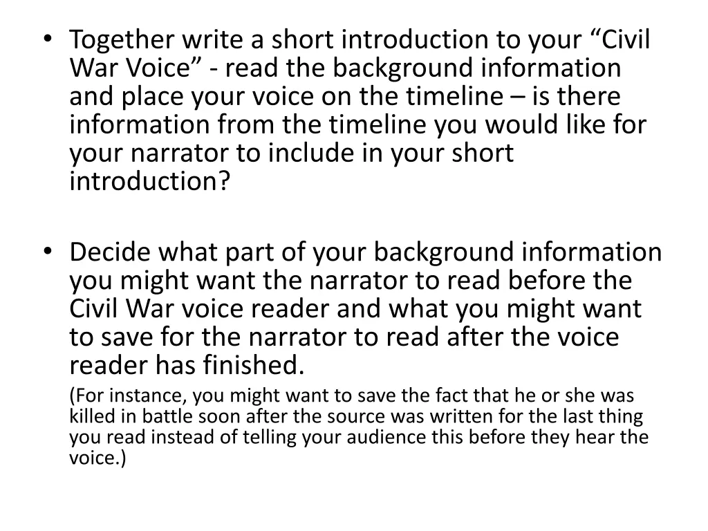 together write a short introduction to your civil