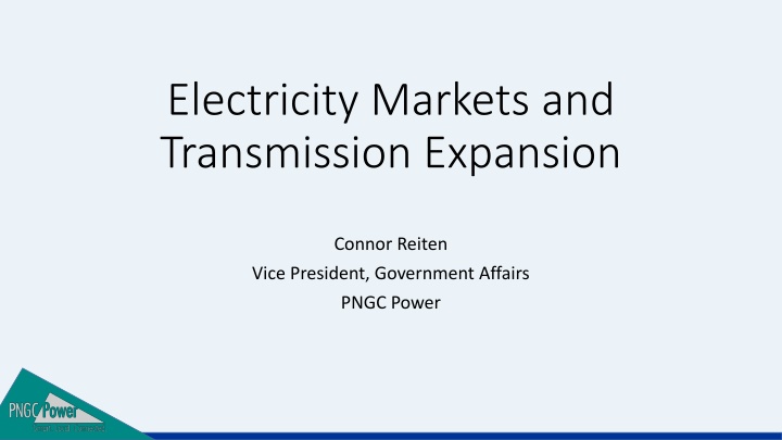 electricity markets and transmission expansion