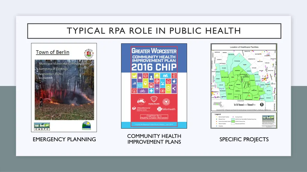 typical rpa role in public health