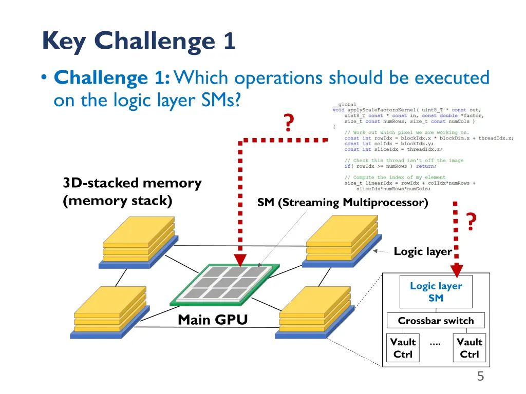 key challenge 1 challenge 1 which operations