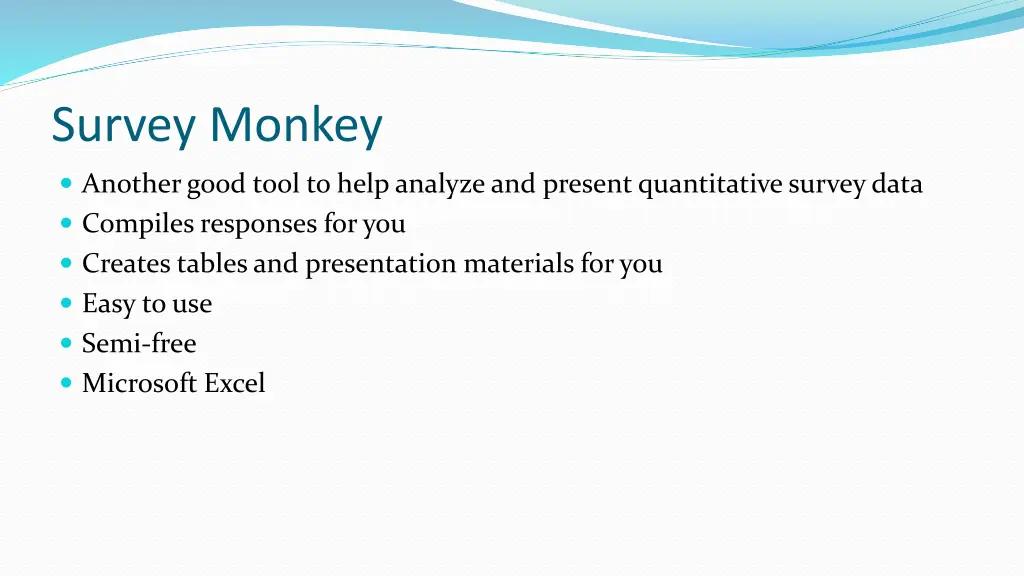 survey monkey