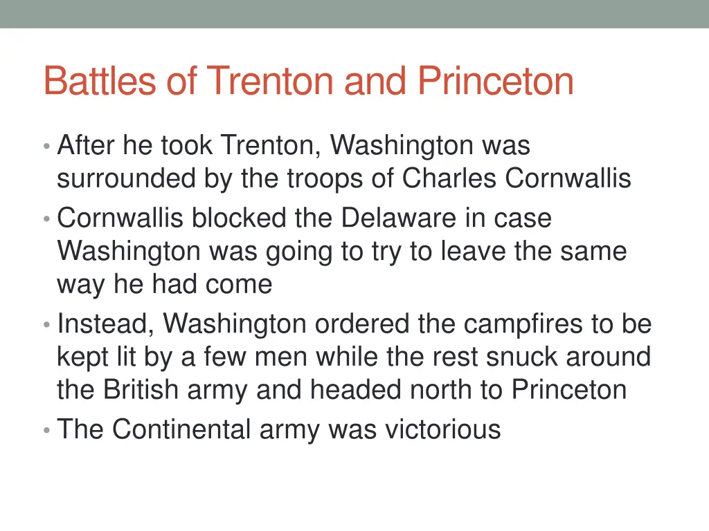 battles of trenton and princeton