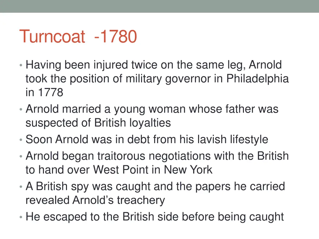 turncoat 1780