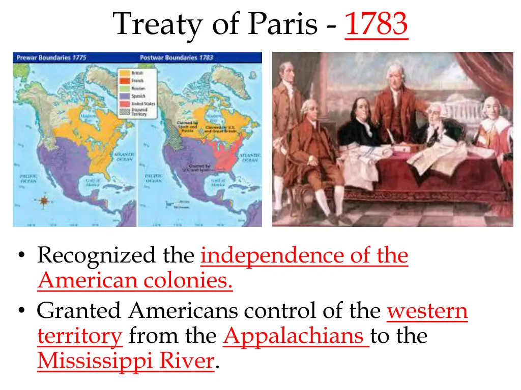 treaty of paris 1783