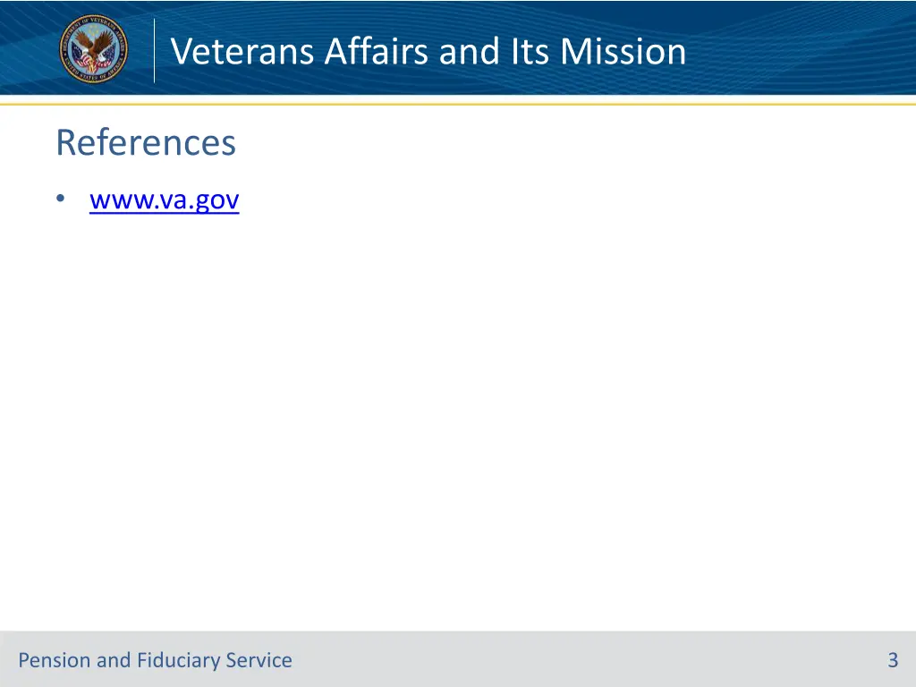 veterans affairs and its mission 2