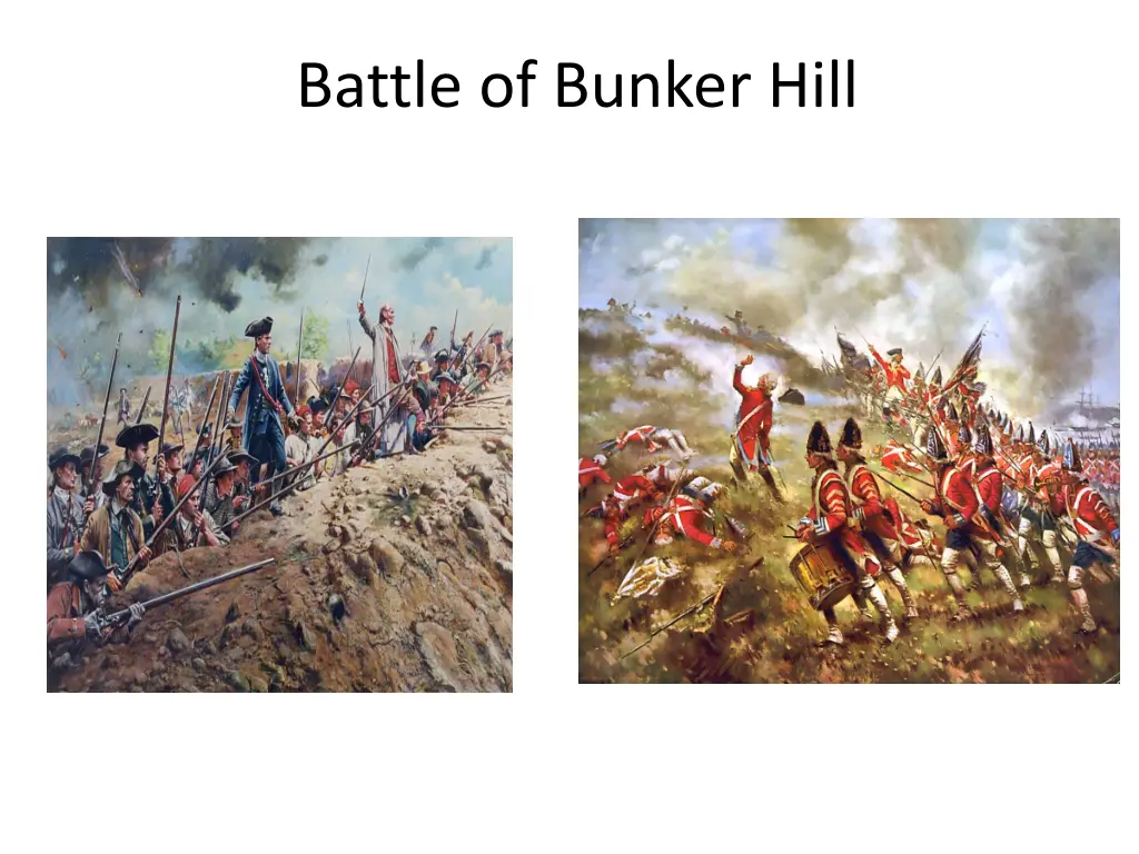 battle of bunker hill 1