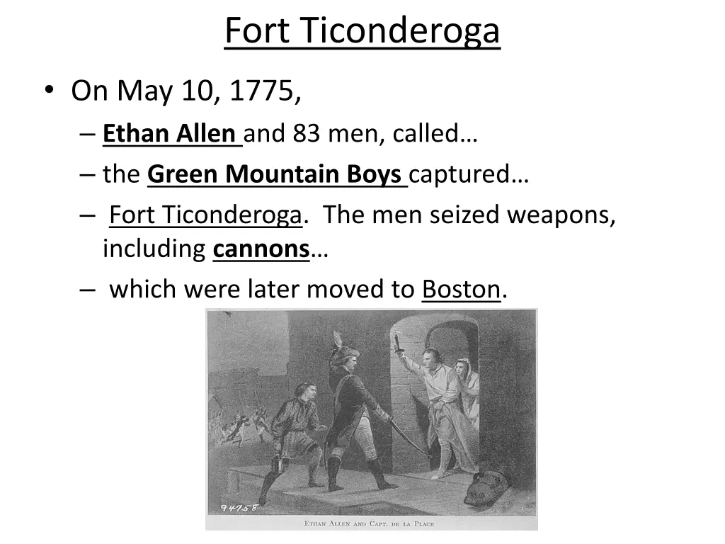 fort ticonderoga