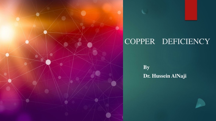 copper deficiency