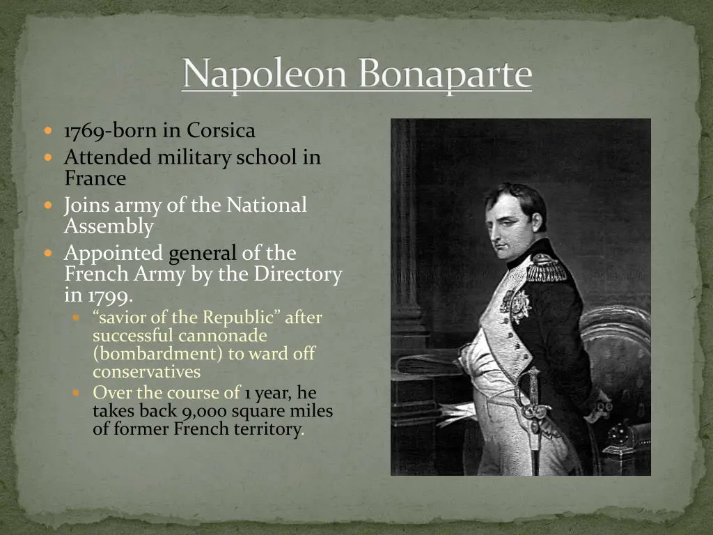 napoleon bonaparte