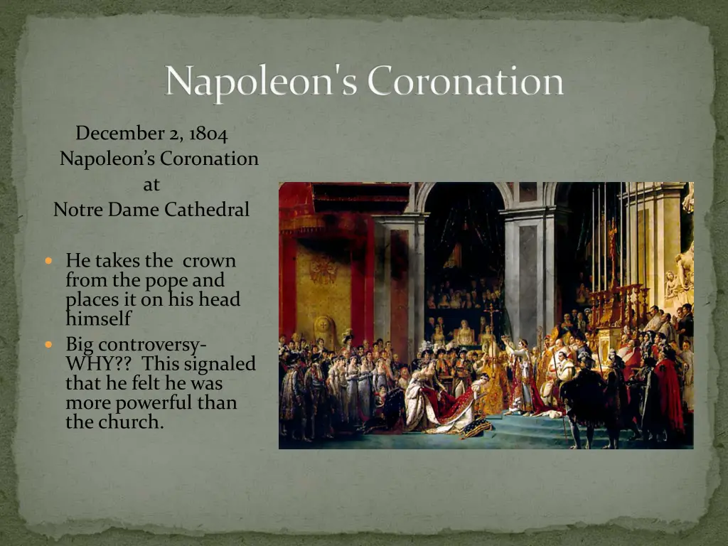 napoleon s coronation