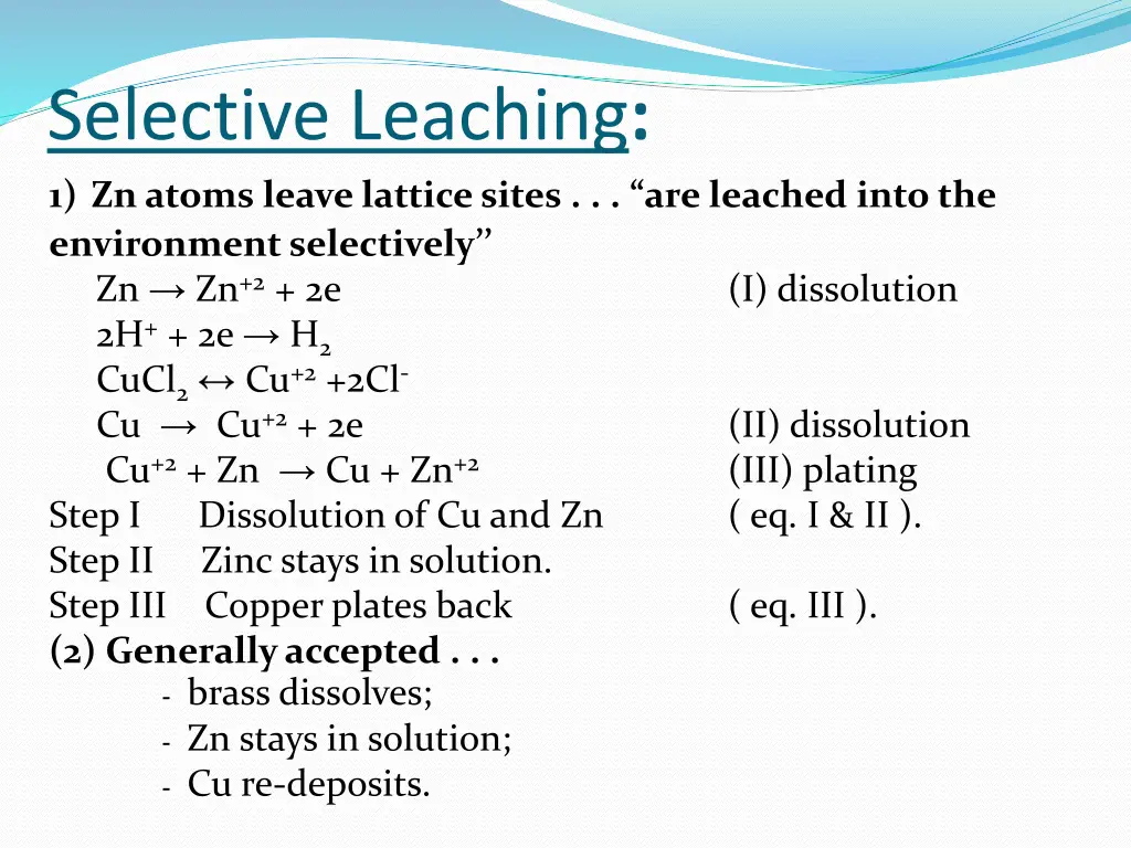 selective leaching 3