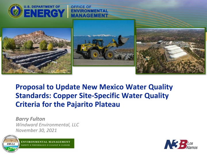 proposal to update new mexico water quality