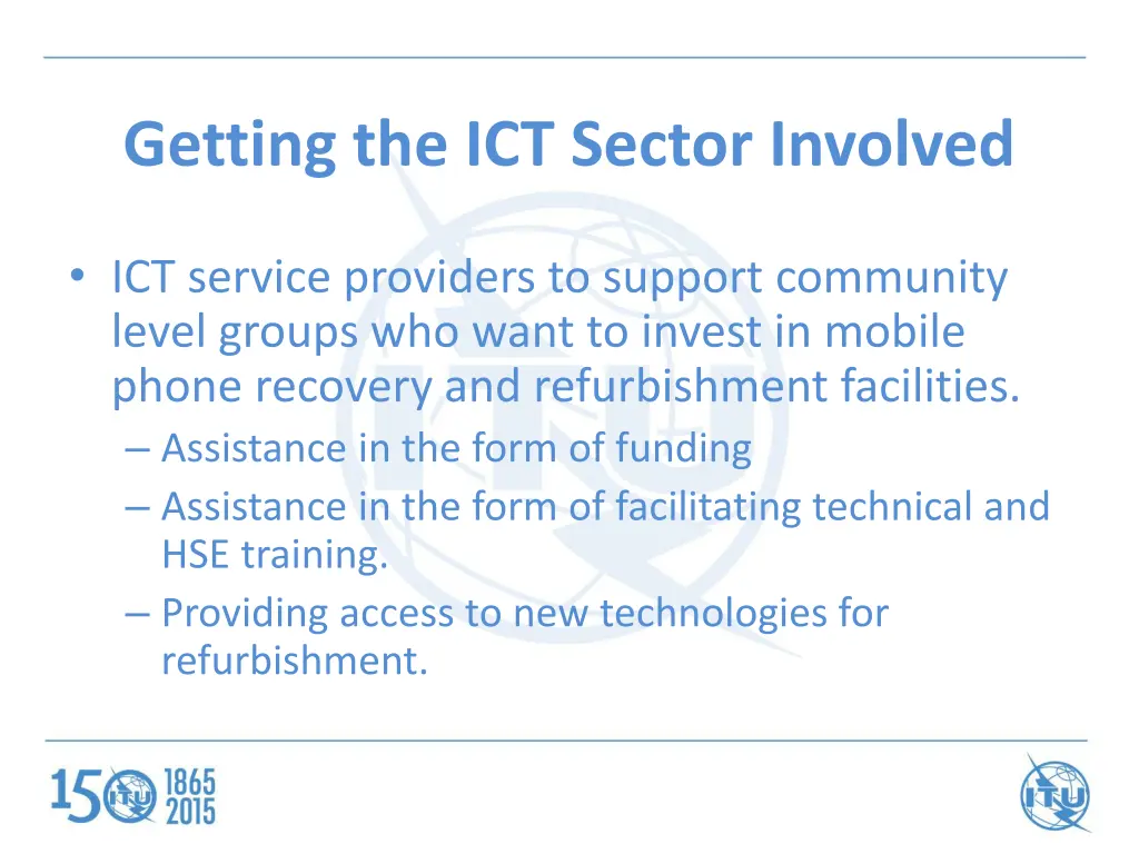 getting the ict sector involved 2