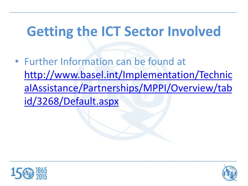 getting the ict sector involved 4