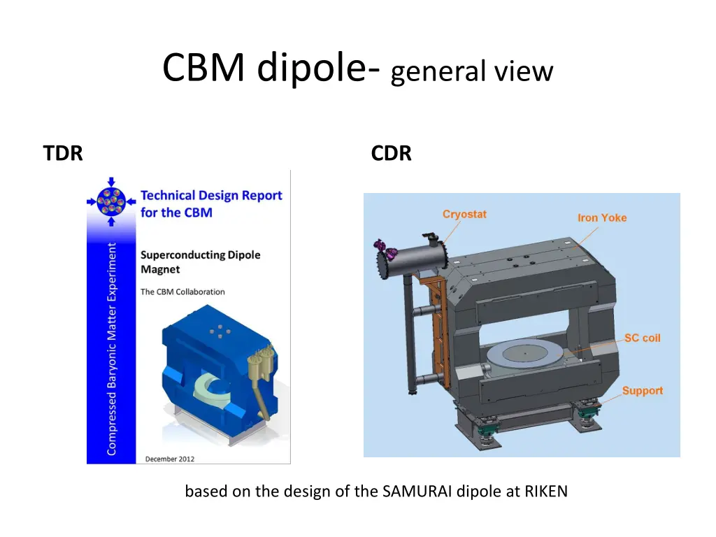 cbm dipole general view