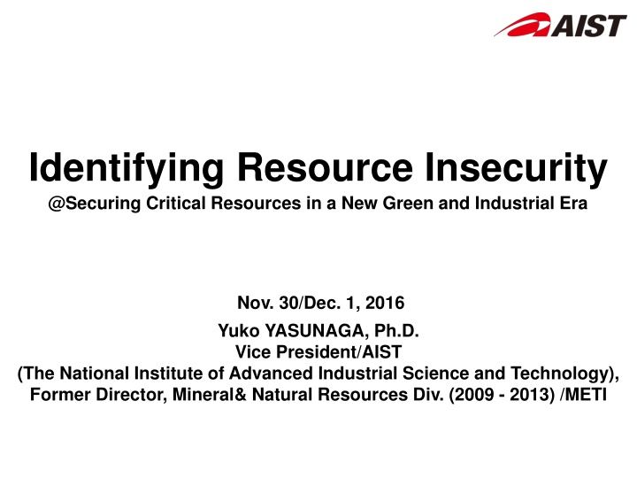 identifying resource insecurity @securing