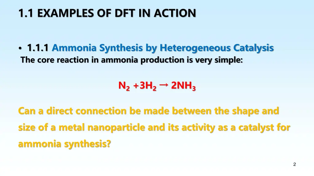 1 1 examples of dft in action