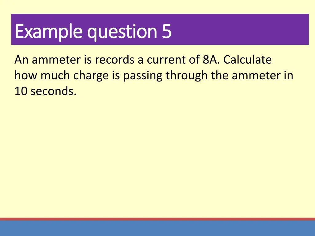 example example question 5 question 5